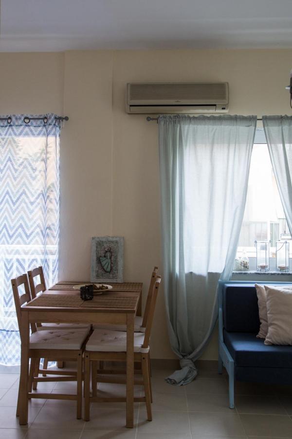 Blue Theros Apartments Paralia Dionysiou Bagian luar foto